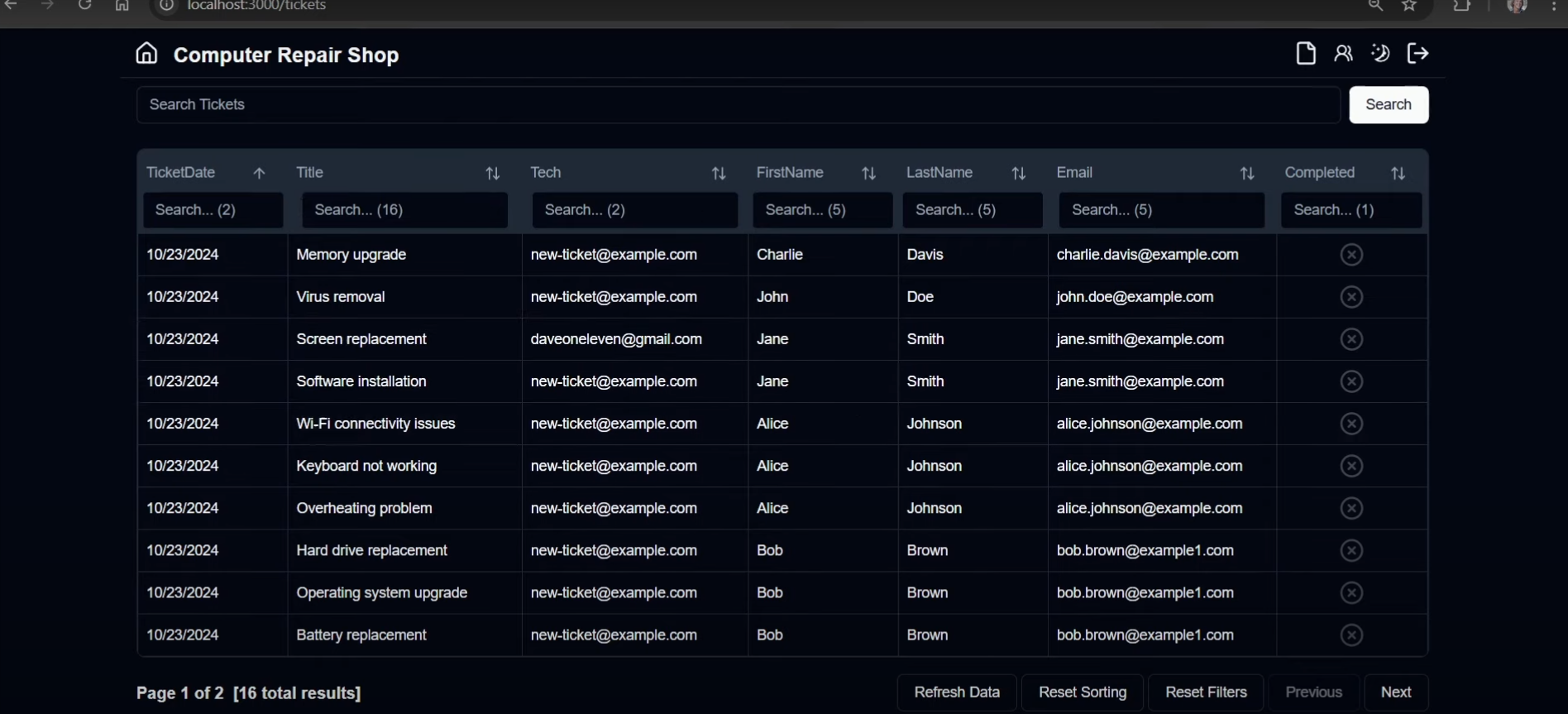 Ticket Management System (Work in Progress)